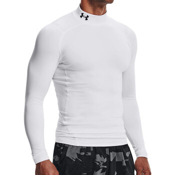 Vêtements Homme T-shirts manches longues Under Armour 1366072-100 Blanc