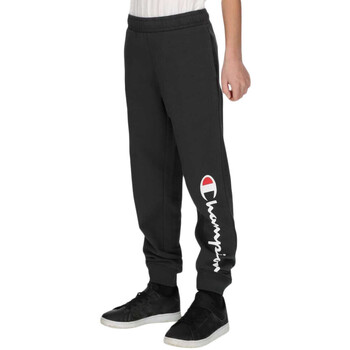 Vêtements Garçon Pantalons de survêtement Champion CHA231B101-31 Noir