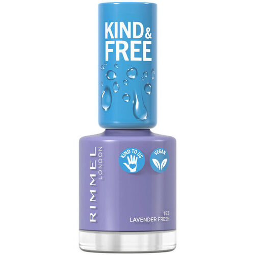 Beauté Femme Vernis à ongles Rimmel London Kind & Free Nail Polish 153-lavender Light 