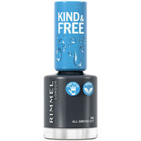 Beauté Femme Vernis à ongles Rimmel London Kind & Free Nail Polish 158-all Greyed Out 