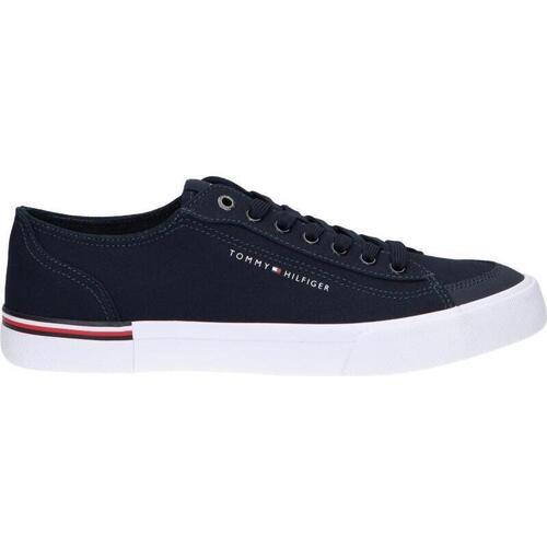 Chaussures Homme Baskets mode Tommy Hilfiger FM0FM04954 CORPORATE VULC CANVAS FM0FM04954 CORPORATE VULC CANVAS 
