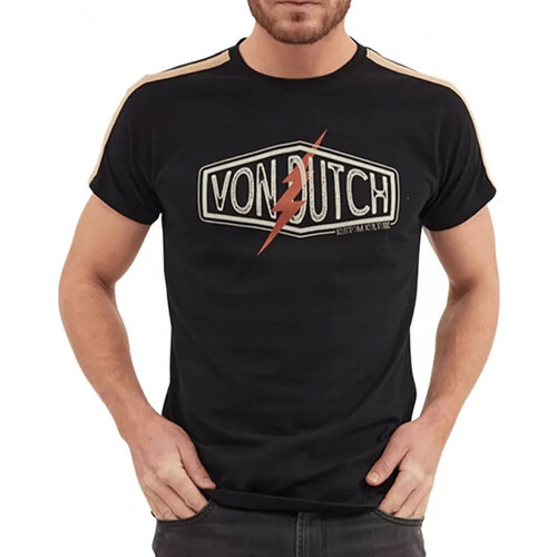 Vêtements Homme T-shirts manches courtes Von Dutch VD/TRC/FLASH Noir