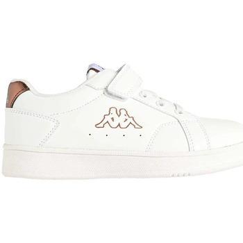 Chaussures Fille Baskets mode Kappa - Baskets junior - blanche Blanc