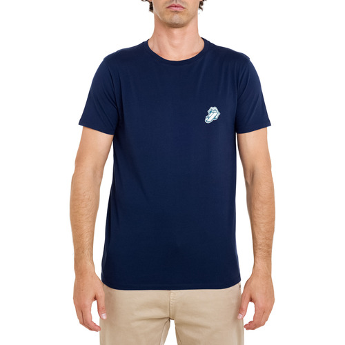 Vêtements Homme Oreillers / Traversins Pullin T-shirt  PATCHTONGSURFDKNAVY Bleu