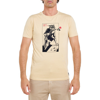 Vêtements Homme Bottines / Boots Pullin T-shirt  TIGERKILLER Jaune
