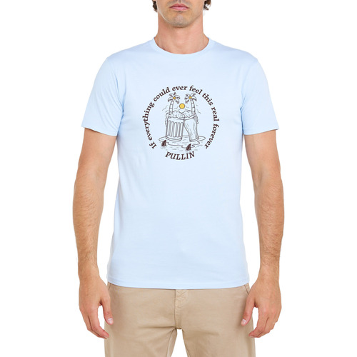 Vêtements Homme T-shirts & Polos Pullin T-shirt  PARTYBEER Bleu