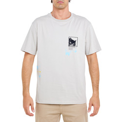 Vêtements Homme Marques à la une Pullin T-shirt  RELAXLOVECATS Gris