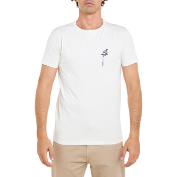 Vêtements Homme Melvin & Hamilto Pullin T-shirt  PATCHBOUCHONBLK Beige