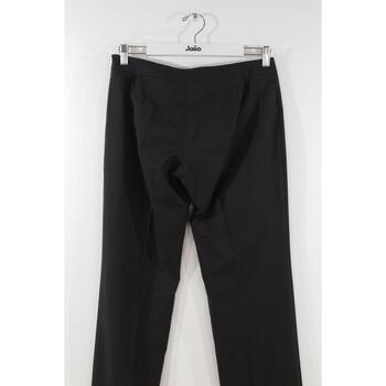 D&G Pantalon droit en coton Noir
