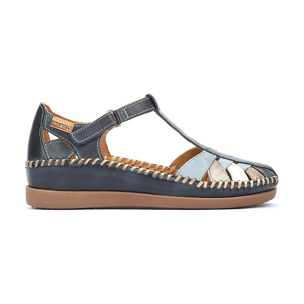 Chaussures Femme Sandales et Nu-pieds Pikolinos SANDALES  CADAQUES W8K-0705C1 Bleu