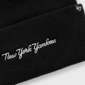 '47 Brand Bonnet 47 Brand New York Yankees Base Runner Script BLACK Noir