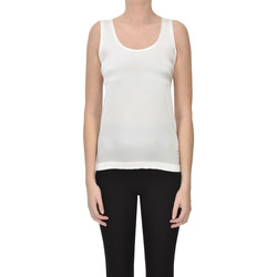 Vêtements Femme Débardeurs / T-shirts sans manche Jucca TPT00003030AE Blanc