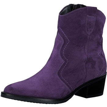 Chaussures Femme media Boots Tamaris media Boots zip 25712-41-BOTTES Violet