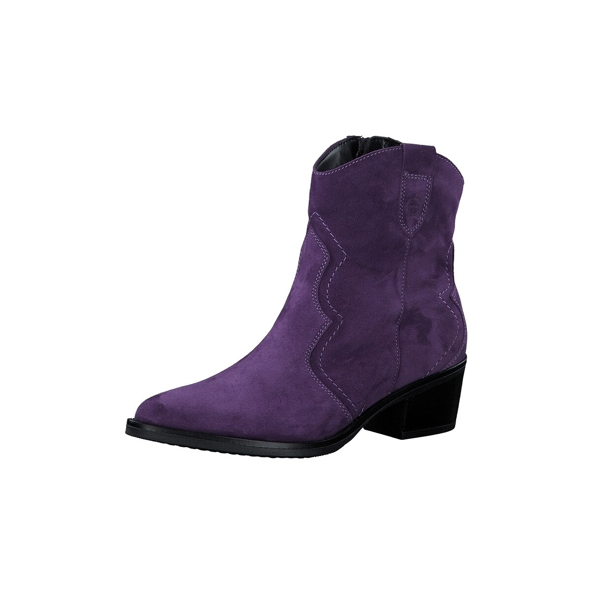 Chaussures Femme Boots Tamaris Boots zip 25712-41-BOTTES Violet