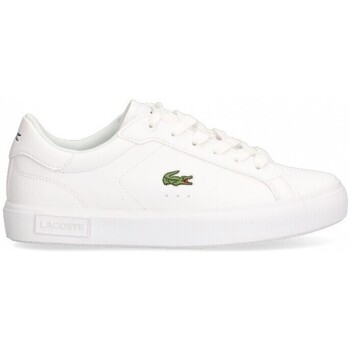 Chaussures Femme Baskets mode Lacoste 74749 Blanc
