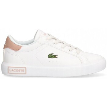 Chaussures Fille Baskets mode Lacoste 74153 Blanc