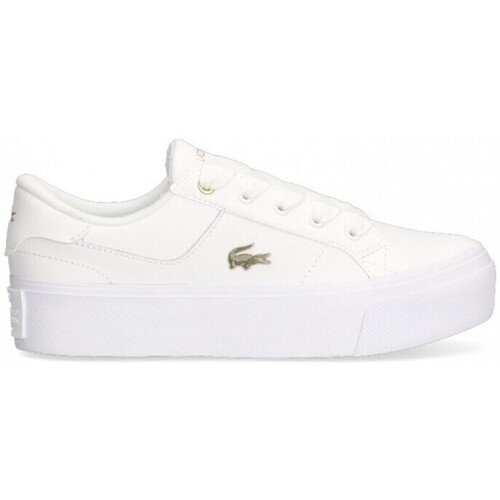 Chaussures Femme Baskets mode Lacoste 74147 Blanc