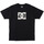Vêtements Homme T-shirts manches courtes DC Shoes trending DC Star Noir