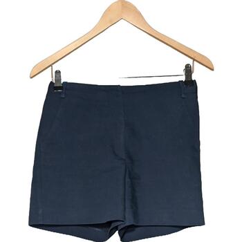 Vêtements Femme Mesh Shorts / Bermudas Zara short  36 - T1 - S Bleu Bleu