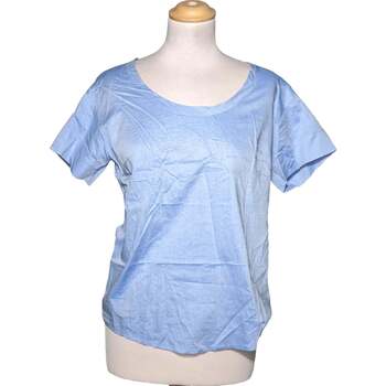 Vêtements Femme Camisole En Soie Blouse En Coton 36 - T1 - S Bleu