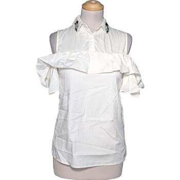 Vêtements Femme Débardeurs / T-shirts monochrome sans manche Morgan débardeur  34 - T0 - XS Blanc Blanc