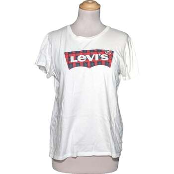 Vêtements Femme Everrick T-shirt In White Cotton Levi's top manches courtes  36 - T1 - S Blanc Blanc