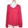 Vêtements Femme Tops / Blouses Manoukian blouse  36 - T1 - S Rose Rose