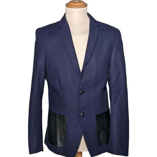 Vêtements Homme dress with collar michael michael kors dress H&M veste de costume  38 - T2 - M Bleu Bleu