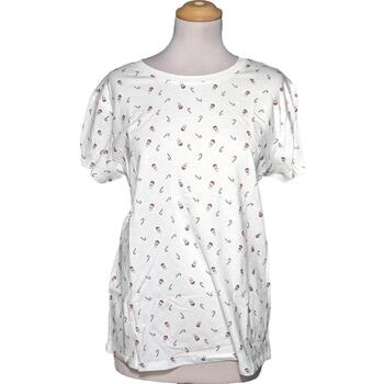 Vêtements Femme T-shirts & Polos Camaieu 40 - T3 - L Blanc