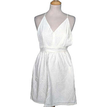 robe courte pimkie  robe courte  34 - t0 - xs blanc 