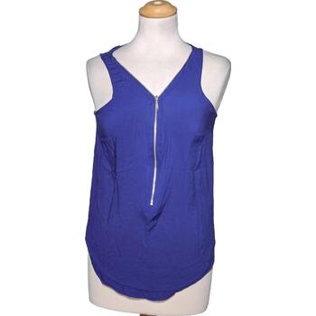 Vêtements Femme floral-print bomber jacket Blau Naf Naf débardeur  34 - T0 - XS Violet Violet