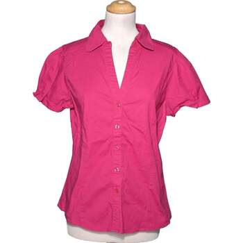 Vêtements Femme Chemises / Chemisiers Camaieu chemise  46 - T6 - XXL Rose Rose