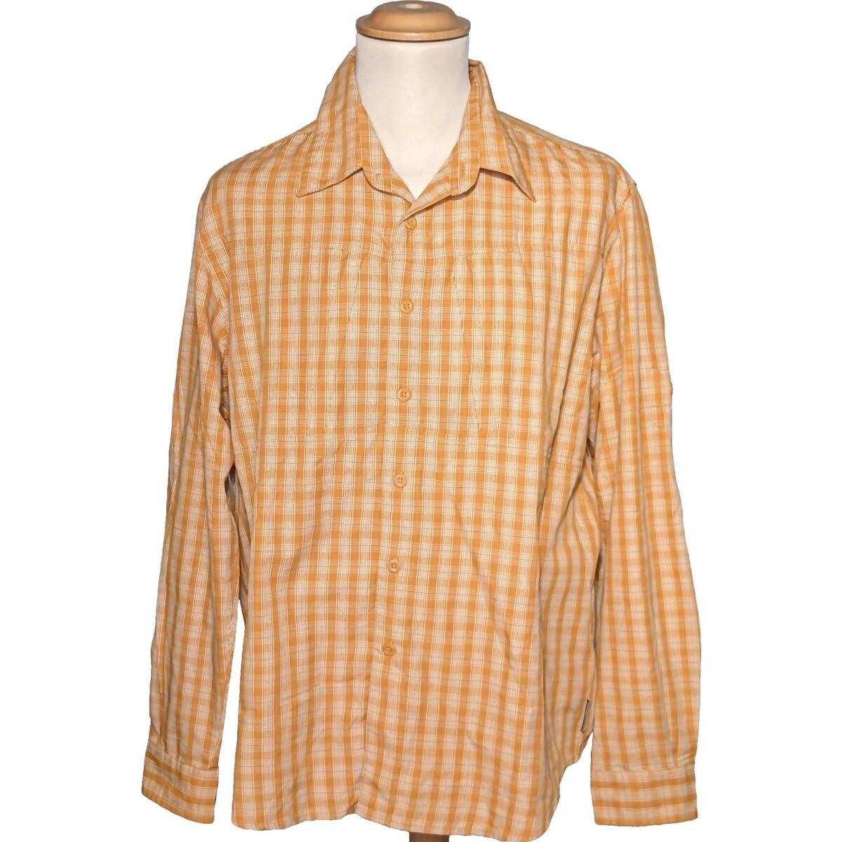 Vêtements Homme Chemises manches longues Columbia 38 - T2 - M Orange