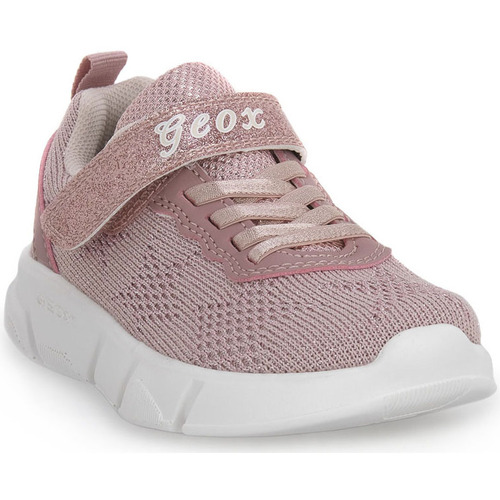 Chaussures Fille Baskets mode Geox C8172 ARIL Rose