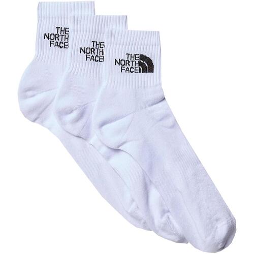 Sous-vêtements Homme Chaussettes The North Face Multi sport cush quarter sock 3p Blanc
