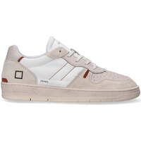 Chaussures Homme Baskets basses Date  Blanc