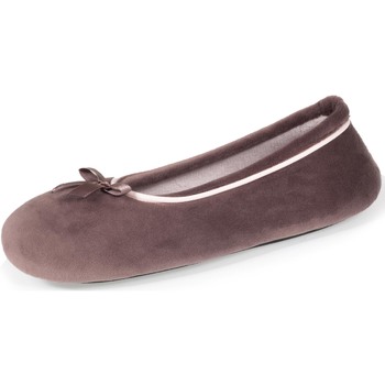 Chaussures Femme Chaussons Isotoner Chaussons Bottillons Marron