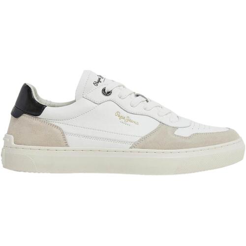 Chaussures Homme Baskets basses Pepe LANVIN JEANS  Blanc