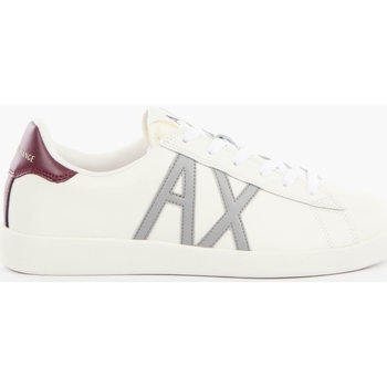 Chaussures Homme Baskets basses EAX AX luxe Blanc