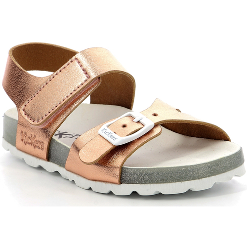 Chaussures Fille Canapés 2 places Kickers Sunkro Rose