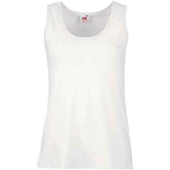 Vêtements Femme Débardeurs / T-shirts sans manche Fruit Of The Loom Value Blanc