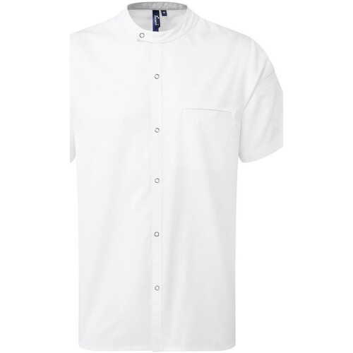 Vêtements Homme Chemises manches courtes Premier Recyclight Blanc
