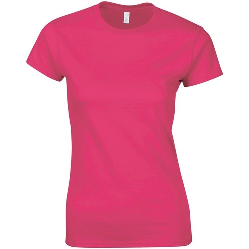 Vêtements Femme T-shirts manches longues Gildan GD72 Rouge
