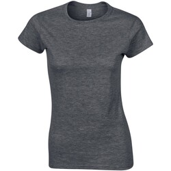 Vêtements Femme T-shirts manches longues Gildan GD72 Gris