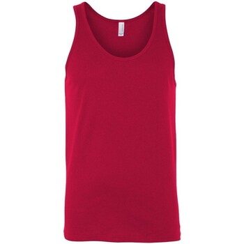 Vêtements Homme Débardeurs / T-shirts sans manche Bella + Canvas CV3480 Rouge
