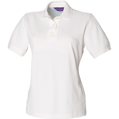 Vêtements Femme T-shirts & Polos Henbury H121 Blanc