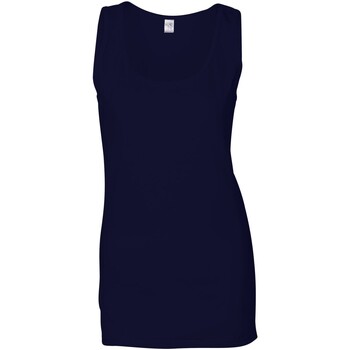 Vêtements Femme Débardeurs / T-shirts sans manche Gildan GD77 Bleu