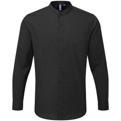 Vêtements Homme Chemises manches longues Premier RW9345 Noir