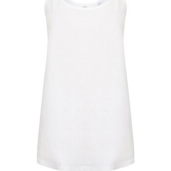 Vêtements Femme Débardeurs / T-shirts sans manche Sf SK234 Blanc