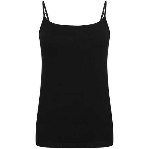 Vêtements Femme Débardeurs / T-shirts sans manche Sf SK126 Noir